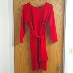 Eloquii red sheath dress size 16 NWOT